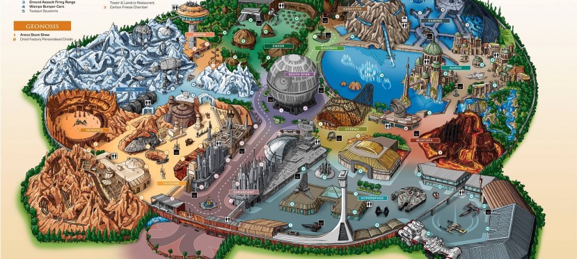 Lucas World: los parques temáticos de Star Wars