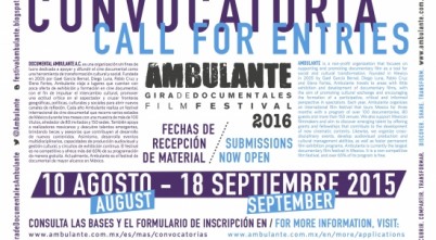Ambulante: convocatoria abierta